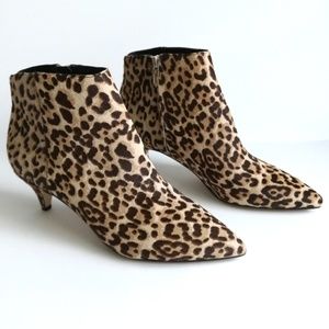 sam edelman kinzey leopard booties